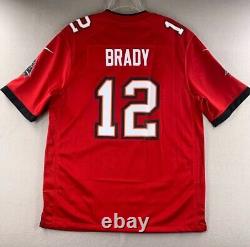 New Men's XL Tom Brady Tampa Bay Buccaneers Nike Game Jersey 2022 NFL TB12