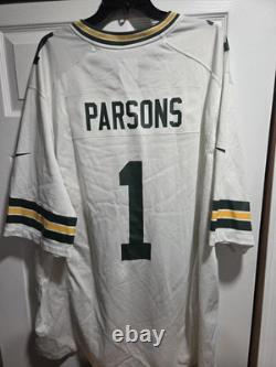 New Micah Parsons Green Bay Packers White Nike NFL Football Jersey sz 3XL $130