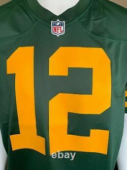 New NFL Aaron Rodgers Green Bay Packers Nike Alternate Game Player Jersey XL NWT