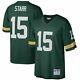 New Nfl Green Bay Packers Sz 2xl # 15 Bart Starr Legacy Home Throwbacks Jersey
