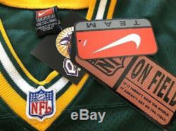 New Nike Authentic Green Bay Packers Brett Favre Jersey Size 52 XXL Vintage