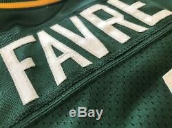 New Nike Authentic Green Bay Packers Brett Favre Jersey Size 52 XXL Vintage