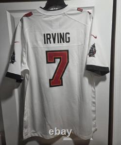 New Nike Bucky Irving #7 Tampa Bay Buccaneers NFL Game Jersey Men's Sz L $130