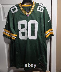 New Nike Donald Driver Green Bay Packers NFL Green Game Jersey Men's Sz XL $130
