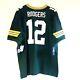New Nike Elite Green Bay Packers Sz 56 Xxl Aaron Rodgers Nfl Jersey $325 Retail