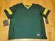 New Nike Elite Vapor Blank Green Bay Packers Mens Nfl Authentic Team Jersey 60