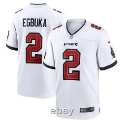 New Nike Emeka Egbuka Tampa Bay Buccaneers NFL Game Jersey Men's Sz M $130
