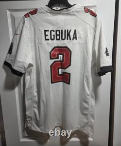 New Nike Emeka Egbuka Tampa Bay Buccaneers NFL Game Jersey Men's Sz M $130