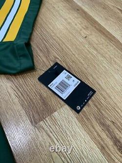 New Nike Green Bay Packers Aaron Rodgers Vapor Limited Jersey 100 Logo Sz 3xl