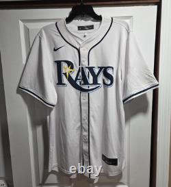 New Nike Junior Caminero #13 Tampa Bay Rays MLB Limited Jersey Men's Sz L $175