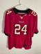 New Nike Nfl Tampa Bay Buccaneers Darrelle Revis #24 Jersey Red Size 48 Mens