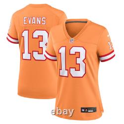 New Nike Tampa Bay Buccaneers Mike Evans NFL Game Creamsicle Jersey Women's Sz L