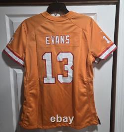 New Nike Tampa Bay Buccaneers Mike Evans NFL Game Creamsicle Jersey Women's Sz L