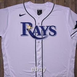 New Nike Tampa Bay Rays Authentic Stitched Elite Baseball Jersey Men 52 XXL $335