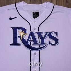 New Nike Tampa Bay Rays Authentic Stitched Elite Baseball Jersey Men 52 XXL $335
