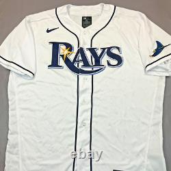 New Nike Tampa Bay Rays Flex Base Authentic On-Field Jersey Sz 52 2XL $285