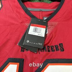 New Nike Tom Brady Tampa Bay Buccaneers NFL Vapor Limited Jersey Sz L Red