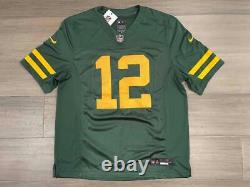 New Nike Vapor Untouchable Aaron Rodgers Green Bay Packers On-field Jersey Large