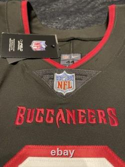 New Nike Vapor Untouchable Elite Pewter Tampa Bay Buccaneers Egbuka NFL Jersey