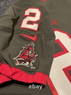 New Nike Vapor Untouchable Elite Pewter Tampa Bay Buccaneers Egbuka NFL Jersey
