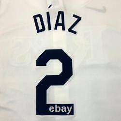 New Nike Yandy Díaz Tampa Bay Rays White Limited Jersey Men's Sz 2XL $175