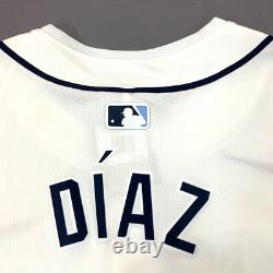 New Nike Yandy Díaz Tampa Bay Rays White Limited Jersey Men's Sz 2XL $175