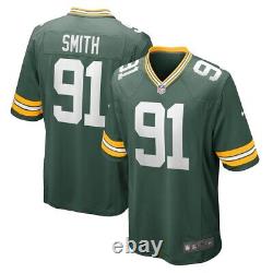 New Preston Smith Green Bay Packers Nike Game Player Jersey Men's 2022 NFL NWT