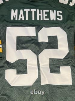 New Rare Clay Matthews Mens XL Limited Nike Stitch Green Bay Packers Jersey NWT