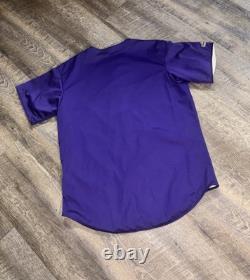 New Rare Vintage Tampa Bay Devil Rays Reverseable Jersey Large Made In USA 90s