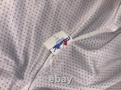 New Rare Vintage Tampa Bay Devil Rays Reverseable Jersey Large Made In USA 90s