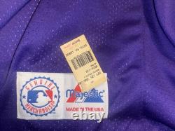 New Rare Vintage Tampa Bay Devil Rays Reverseable Jersey Large Made In USA 90s