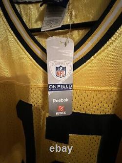 New Reebok Aaron Rodgers #12 Green Bay Packers Jersey stitched Size 56 3XL Men