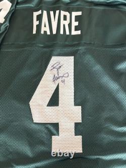 New! Reebok NFL Brett Favre Autographed Green Bay Packers Jersey 2XL