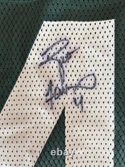 New! Reebok NFL Brett Favre Autographed Green Bay Packers Jersey 2XL