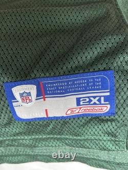 New! Reebok NFL Brett Favre Autographed Green Bay Packers Jersey 2XL