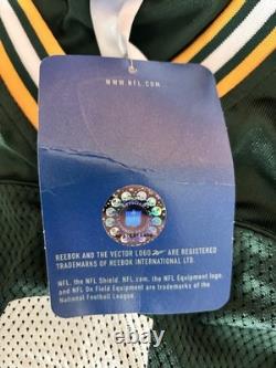 New! Reebok NFL Brett Favre Autographed Green Bay Packers Jersey 2XL