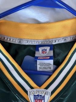 New! Reebok NFL Brett Favre Autographed Green Bay Packers Jersey 2XL