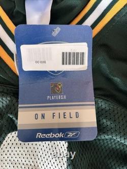 New! Reebok NFL Brett Favre Autographed Green Bay Packers Jersey 2XL