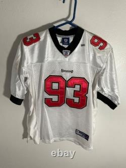 New Reebok NFL Onfield Tampa Bay Buccaneers #93 McCoy White Jersey XL
