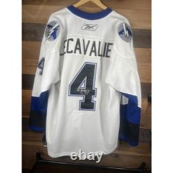 New Reebok Tampa Bay Lightning Lecavalier #4 NHL Hockey Jersey CCM Center Ice 52