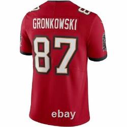 New Rob Gronkowski Tampa Bay Buccaneers Nike Vapor Limited Jersey Men's 2XL NWT