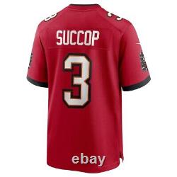 New Ryan Succop Tampa Bay Buccaneers Nike Game Player Jersey Men's 2022 NFL NWT
