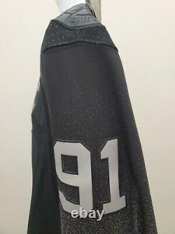 New Steven Stamkos ADIDAS jersey Black Size Medium (50) Tampa Bay Lightning