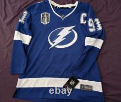 New Steven Stamkos Tampa Bay Lightning Fanatics Authentic Jersey Women's Large