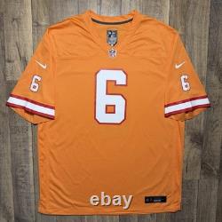 New Tampa Bay Buccaneers Baker Mayfield Nike Creamsicle Game Jersey Men 2XL $150