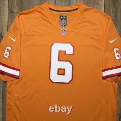 New Tampa Bay Buccaneers Baker Mayfield Nike Creamsicle Game Jersey Men 2XL $150