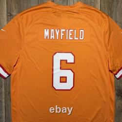 New Tampa Bay Buccaneers Baker Mayfield Nike Creamsicle Game Jersey Men 2XL $150