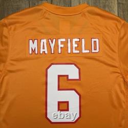 New Tampa Bay Buccaneers Baker Mayfield Nike Throwback Creamsicle Game Jersey L