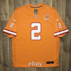 New Tampa Bay Buccaneers Emeka Egbuka Nike Throwback Creamsicle Game Jersey XL