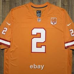 New Tampa Bay Buccaneers Emeka Egbuka Nike Throwback Creamsicle Game Jersey XL